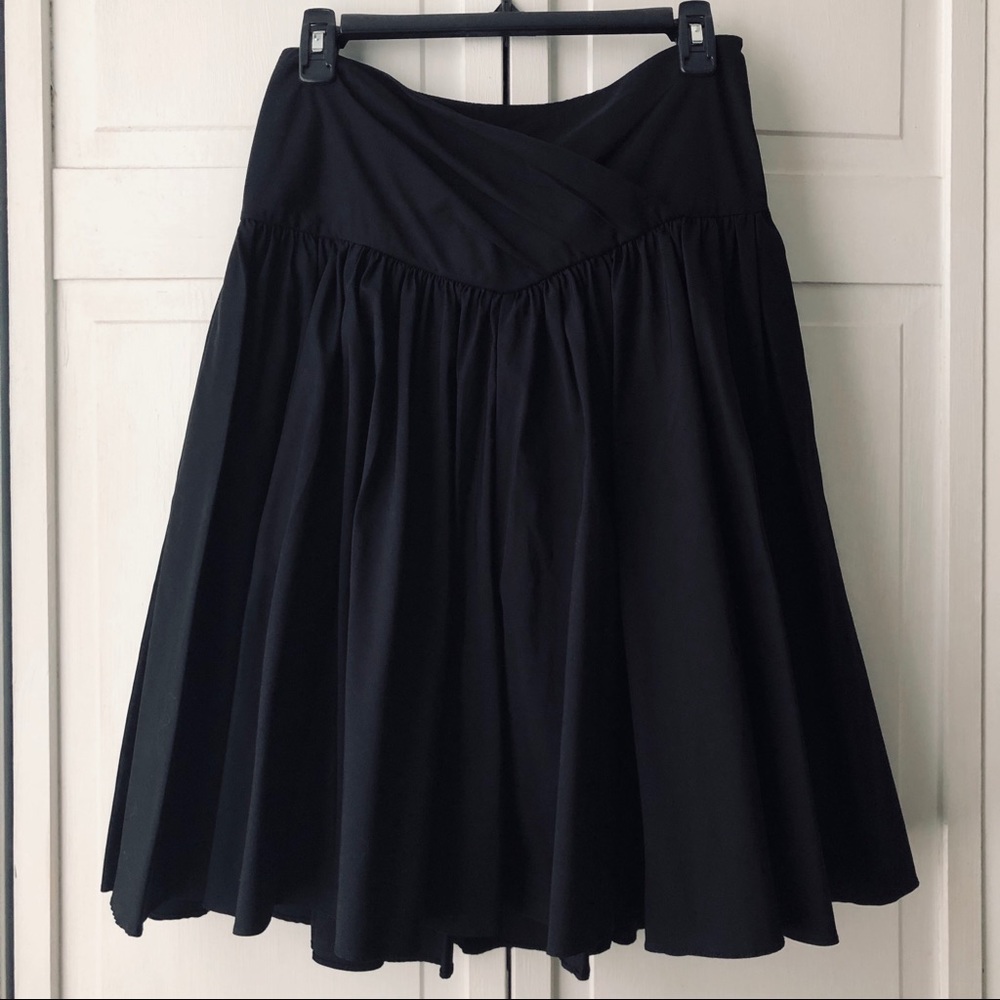 DVF Black Skirt Size 4